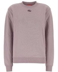 DIESEL - Light Crew Neck Sweater - Lyst