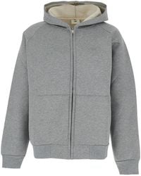 Autry - Neoprene Hoodie With Dropped Shoulders - Lyst