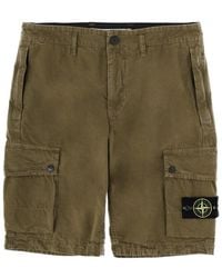 Stone Island - Solid Shorts - Lyst