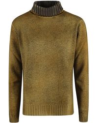 ALESSANDRO ASTE - Merino Wool Turtleneck Sweater - Lyst