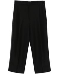 TOTEME - Wool Blend Trousers - Lyst