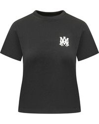 Amiri - Logo Crew Neck T-Shirt - Lyst
