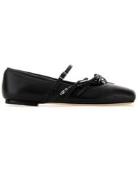 Jimmy Choo - Nappa Leather Loli Ballerinas - Lyst