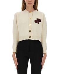 Patou - Logo Crew Neck Sweater - Lyst