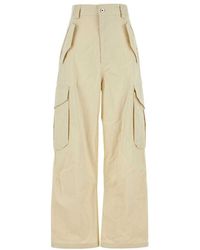Bottega Veneta - Wide Leg Cargo Pant - Lyst