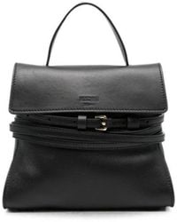 Moschino - Tie Me Mini Satchel - Lyst