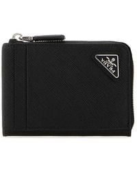 Prada - Minuteria Textured Wallet - Lyst