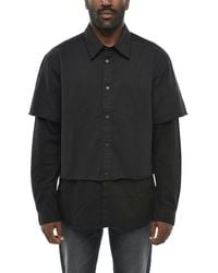 DIESEL - Regular Solid Shirt - Lyst