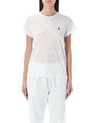 Polo Ralph Lauren - Classic Cotton Crewneck Tee - Lyst