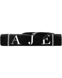 Aje. Logo Classic Towel - Black