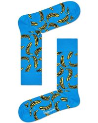 Happy Socks Andy Warhol Banana Sock - Blue