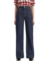 Levi's Ribcage Wide Leg Jeans - Blue