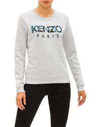 KENZO Logo Sweatshirt - Gray