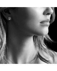 Lyst David Yurman Renaissance Drop Earrings With Blue Topaz In David Yurman Châtelaine Earrings With Blue Topaz Lyst