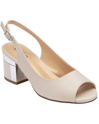 Lotus - 'Evelyn' Peep-Toe Shoes - Lyst