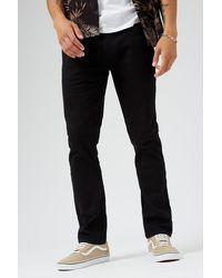 Burton - Black Slim Fit Jeans With Cotton - Lyst