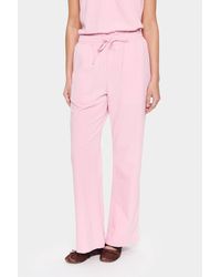 Saint Tropez - Zalinda High Waisted Drawstring Trousers - Lyst