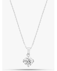 T.H.Baker - 9Ct 1.00Ct Certificated Brilliant Cut Lab Grown Diamond Pendant Necklace Lgp3119-100An (Wg) - Lyst