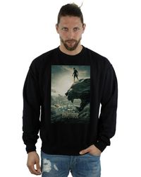 Marvel - Panther Poster Sweatshirt - Lyst