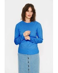 Saint Tropez - Milasz Crew Neck Knit Jumper - Lyst