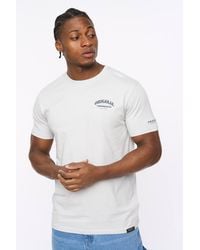 Crosshatch - Labstock Crew Neck Cotton T-Shirt With Graphic Print - Lyst