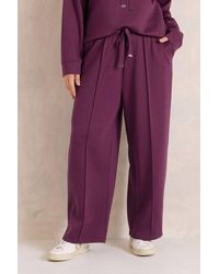 Evans - Wide Leg Joggers - Lyst