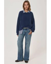 Hiccup - Bearded Crew Neck Ultra Soft Touch Knit Sweater - Lyst