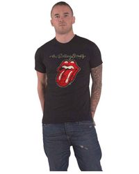 The Rolling Stones - Plastered Tongue T-shirt - Lyst