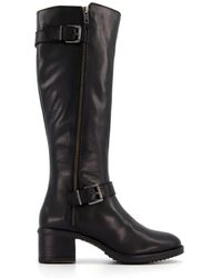 Dune - 'tarrow Xx' Leather Knee High Boots - Lyst