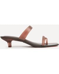 Linzi - Shade Jelly Heeled Sandals - Lyst