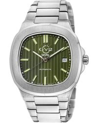 Gv2 - Automatic Potente Green Dial, 316l Stainless Steel Bracelet . Swiss Automatic Watch - Lyst
