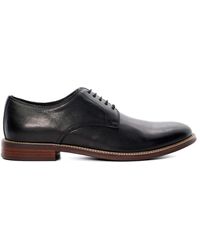 Dune - Wide Fit 'stanleyy' Leather Lace Up Shoes - Lyst
