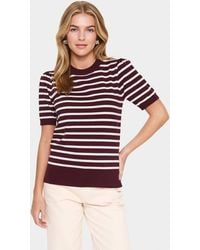 Saint Tropez - Milasz Striped Pullover Top - Lyst