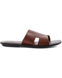 Dune - 'initially' Leather Sandals - Lyst