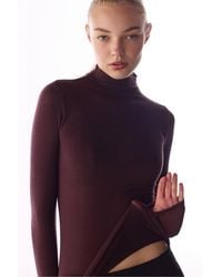 Penti - Turtleneck Cashmere Long Sleeve Blouse - Lyst