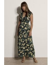 Apricot - Jasmine Floral Wrap Maxi Dress - Lyst