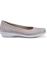 Hotter - Extra Wide 'Livvy Ii' Ballet Pumps - Lyst