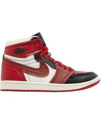 Nike - Air Jordan 1 Leather Trainers - Lyst