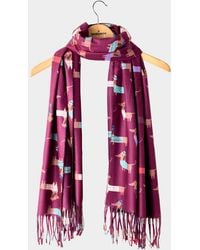 Joe Browns - Top Dog Sausage Dog Print Scarf - Lyst