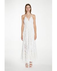 Shnoo - Halterneck Maxi Dress - Lyst