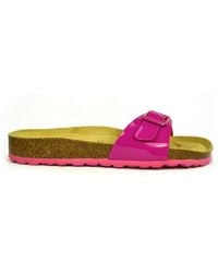 Sanosan - Malaga Lacquered Sandals - Lyst