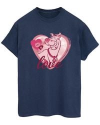 Scooby Doo - Love Kisses Cotton Boyfriend T-Shirt - Lyst