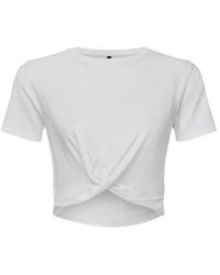 Tridri - Twisted Crop Top - Lyst