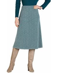 Chums - Tweed Effect Skirt Length 27 Inches - Lyst