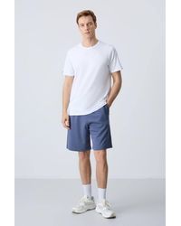TOMMY LIFE - Cotton-Blend Sweat Shorts - Lyst