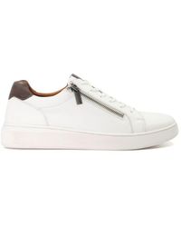 Dune - 'tribute' Leather Trainers - Lyst