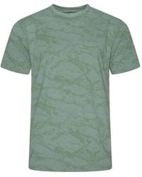 KAM Jeanswear - Active Performance Distressed Print Tee For - Lyst