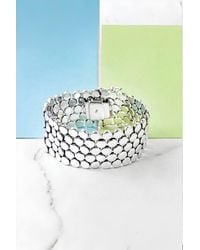 Otis Jaxon London - Large Scales Chunky Bracelet - Lyst