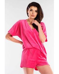 Love Lace - Velour Loose Fit Shorts Comfortable No Crease - Lyst