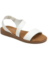 Dunlop - 'Willis' Open-Toe Slip-On Sandals - Lyst